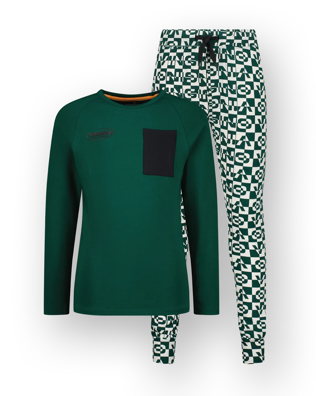 Jungen Pyjama Woodrow | Grün