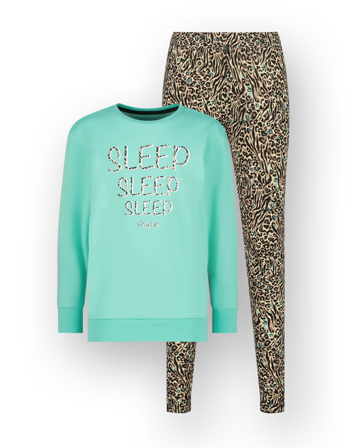 Mädchen Pyjama Willow | Grün