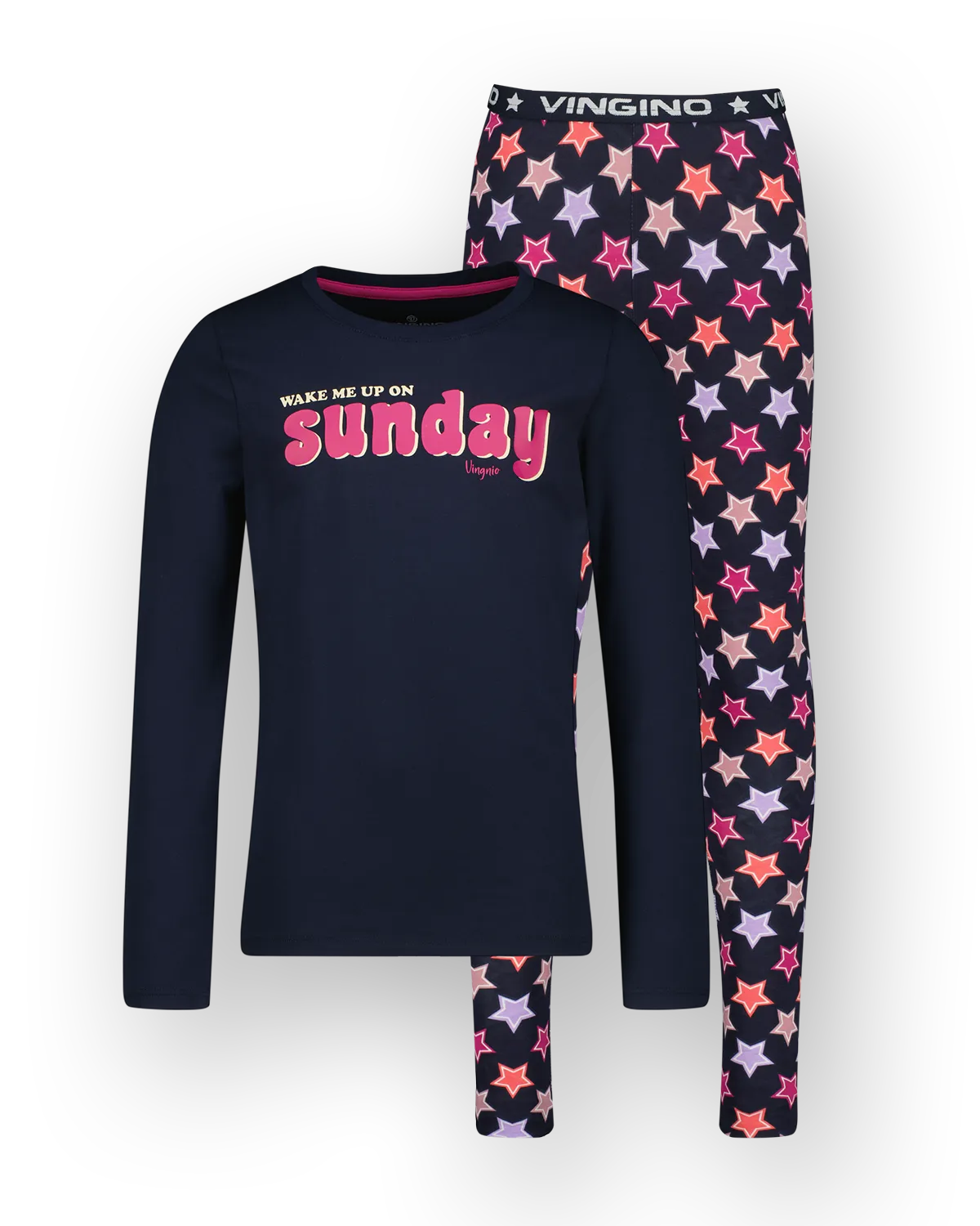 Mädchen Pyjama Wende | Blau