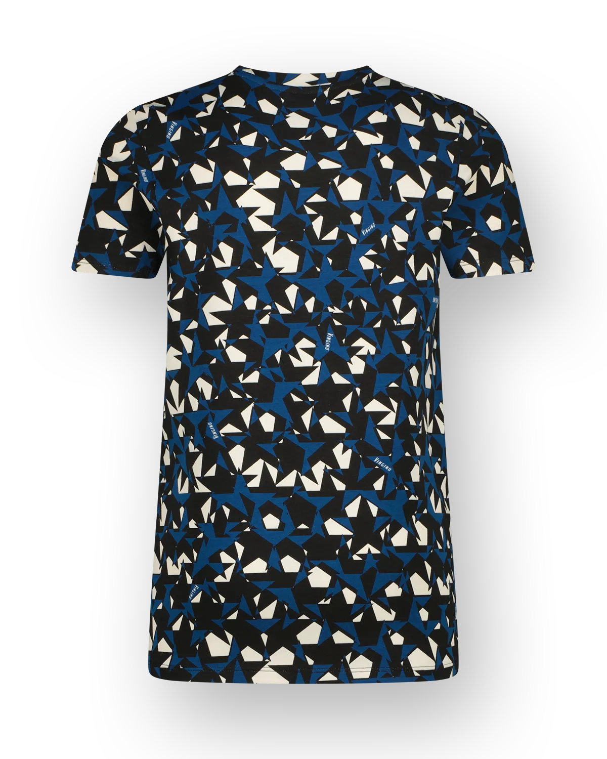 Jungen Top B-244 V-Neck Starz T-shirt | Weiß