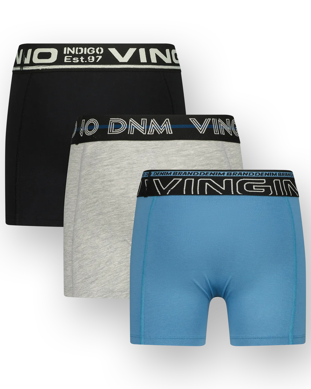 Boxershorts B-244 Solid 3-pack