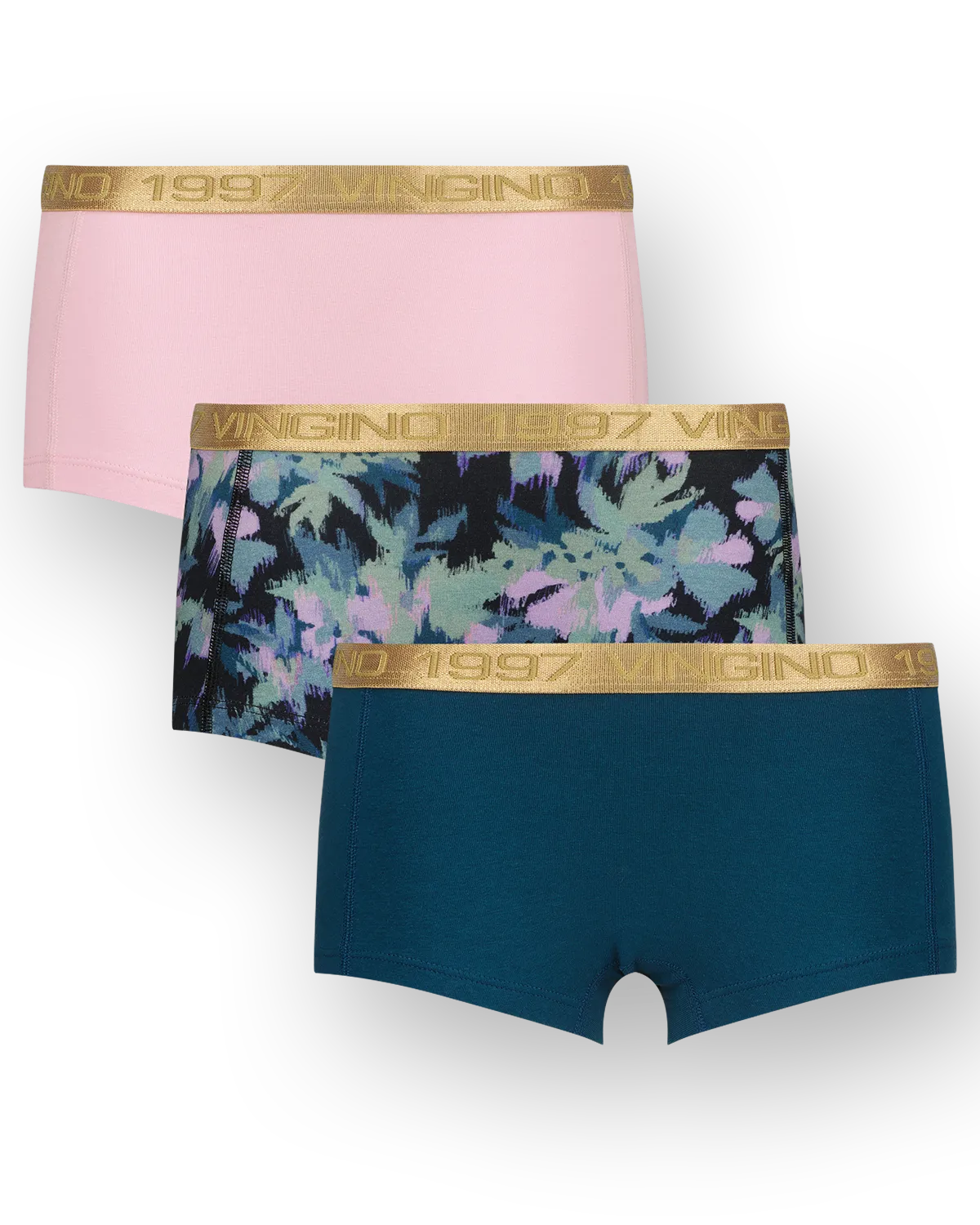Hipster G-244-6 Fancy flower 3 pack