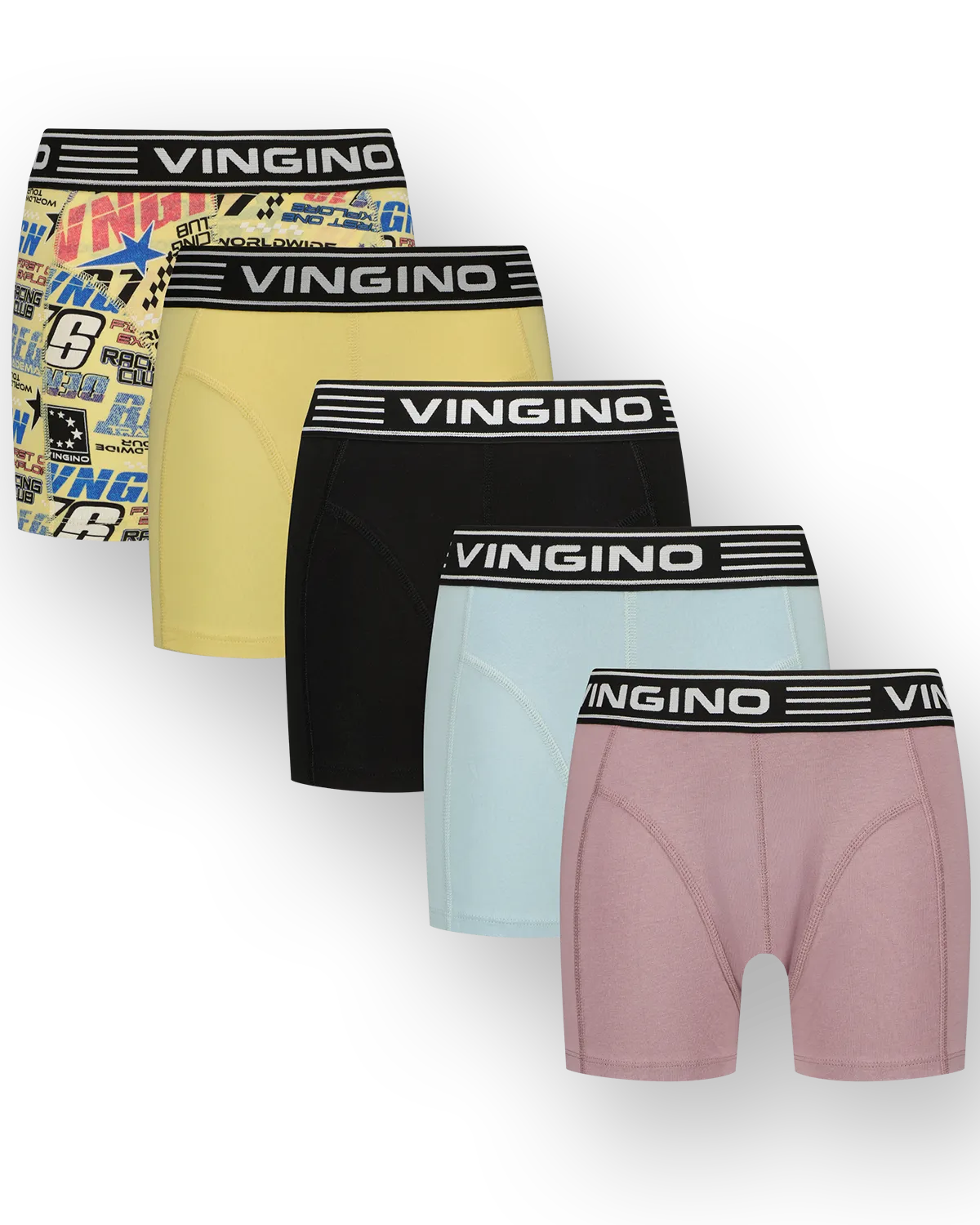 Jungen Boxer Street Racer 5-pack | Schwarz
