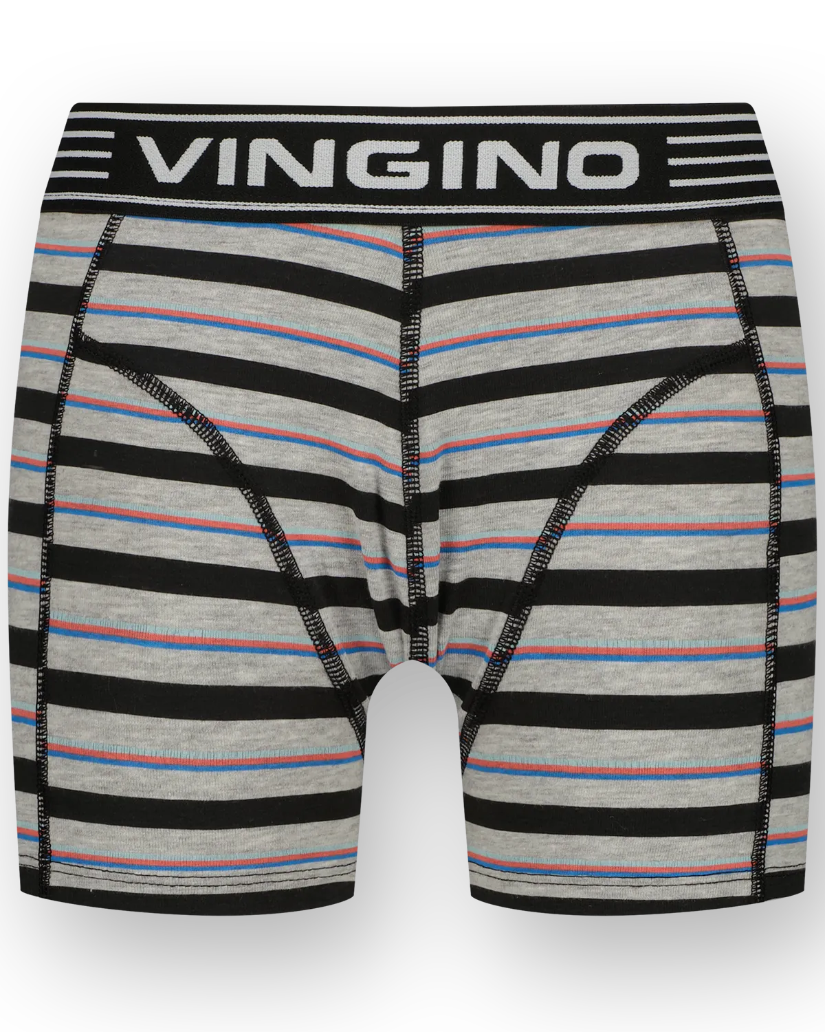 Jungen Boxer Stripe Day 7-pack | Schwarz