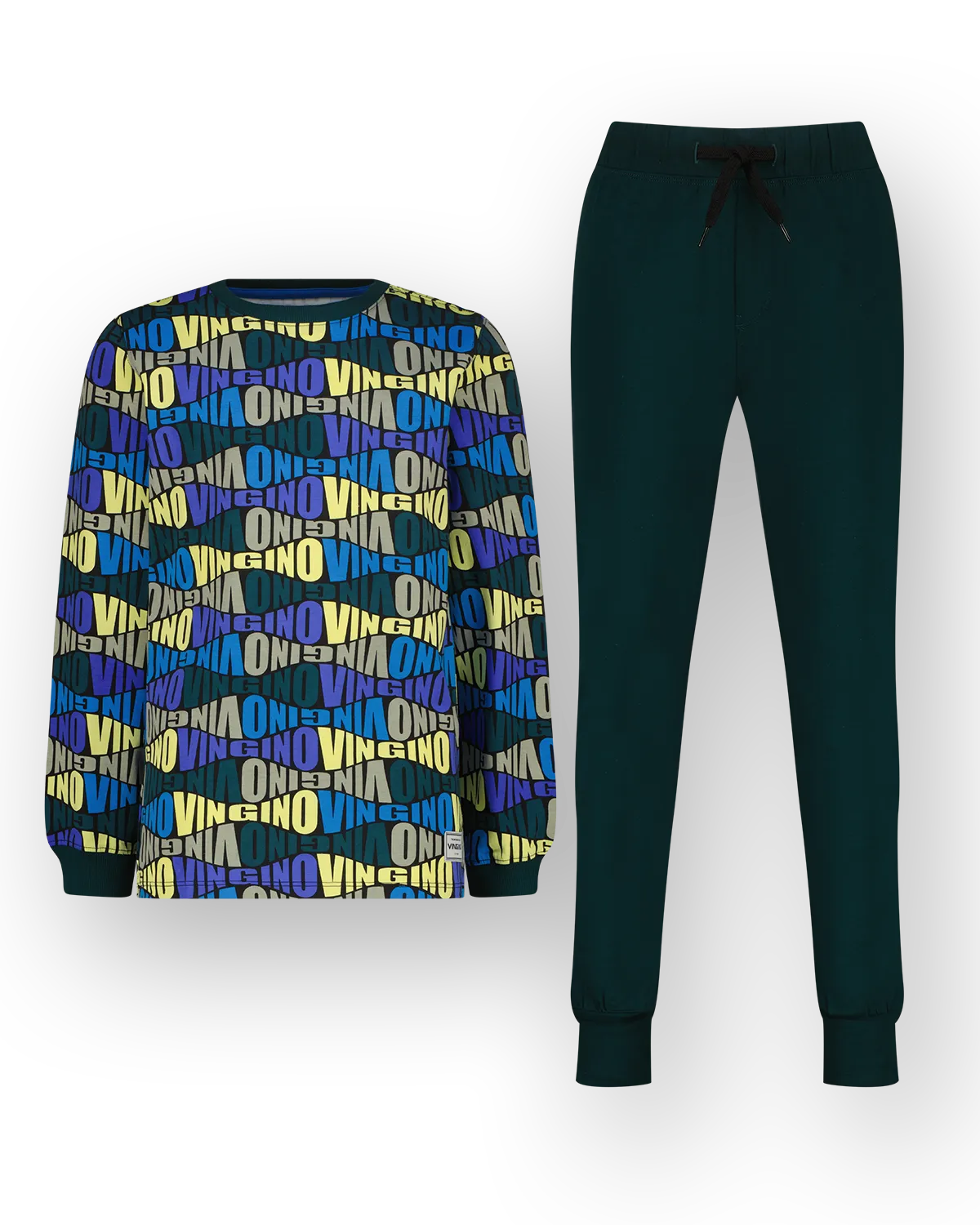 Jungen Pyjama Wibo | Grün