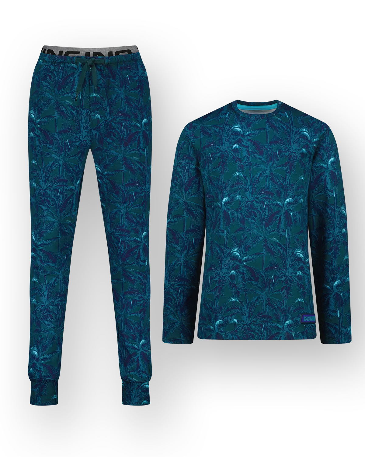 Jungen Pyjama Walm | Grün