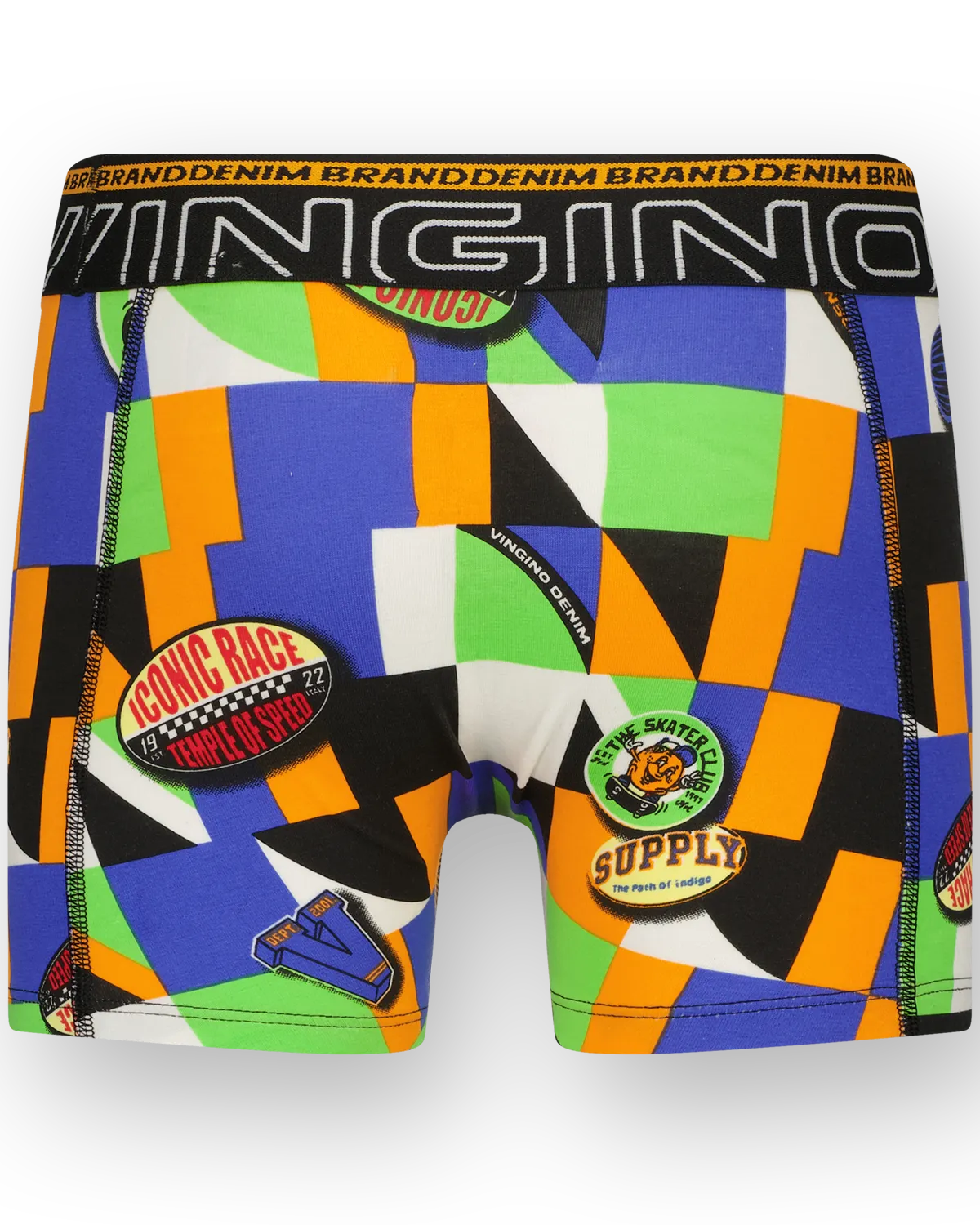 Jungen Boxer Graphic badge 3-pack | Schwarz