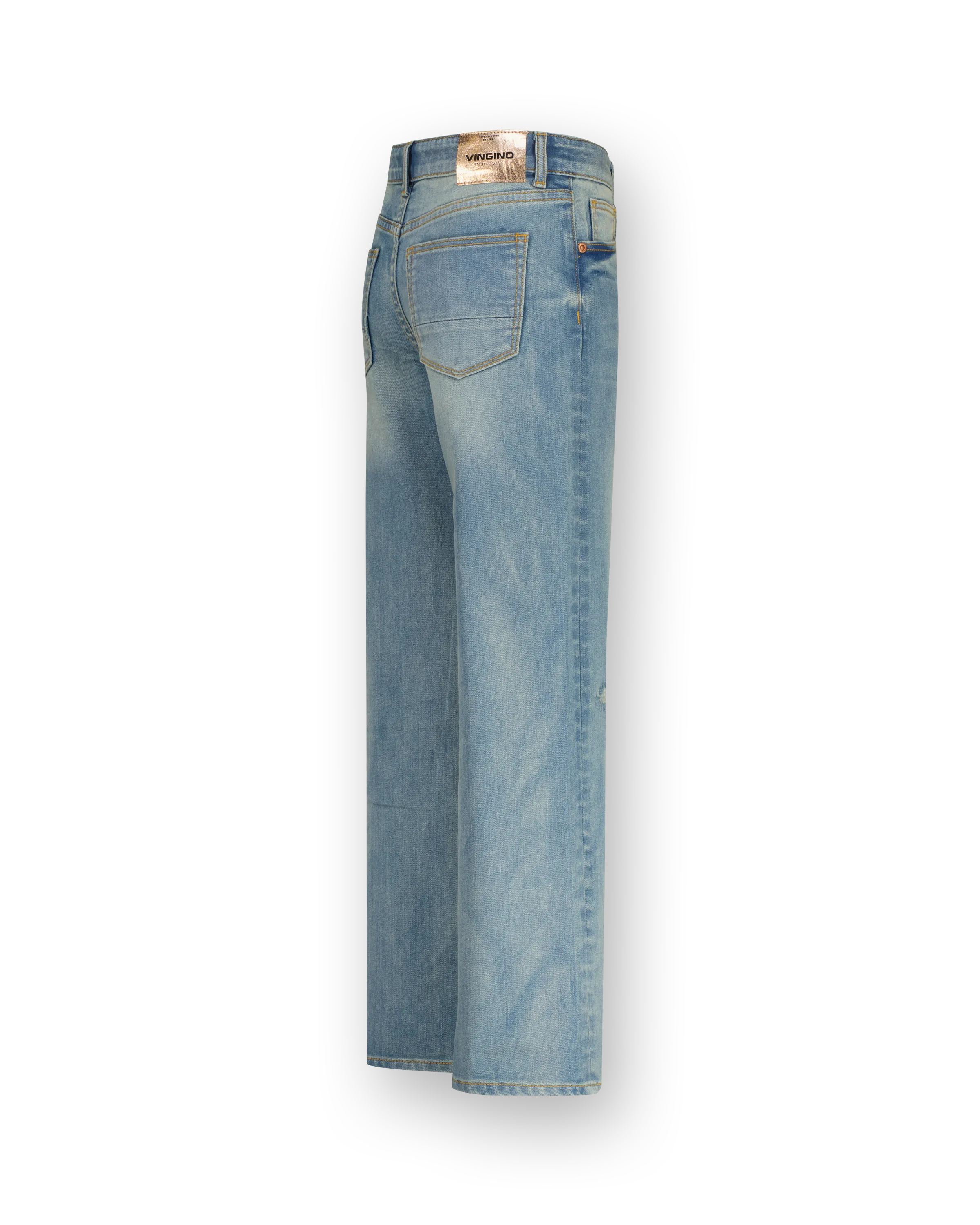 Mädchen Wide Leg Jeans Coco | Blau