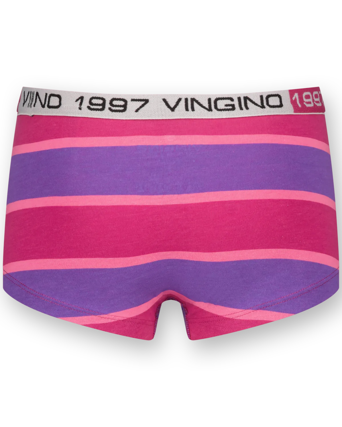 Mädchen Hipster Stripe 5 pack | Schwarz