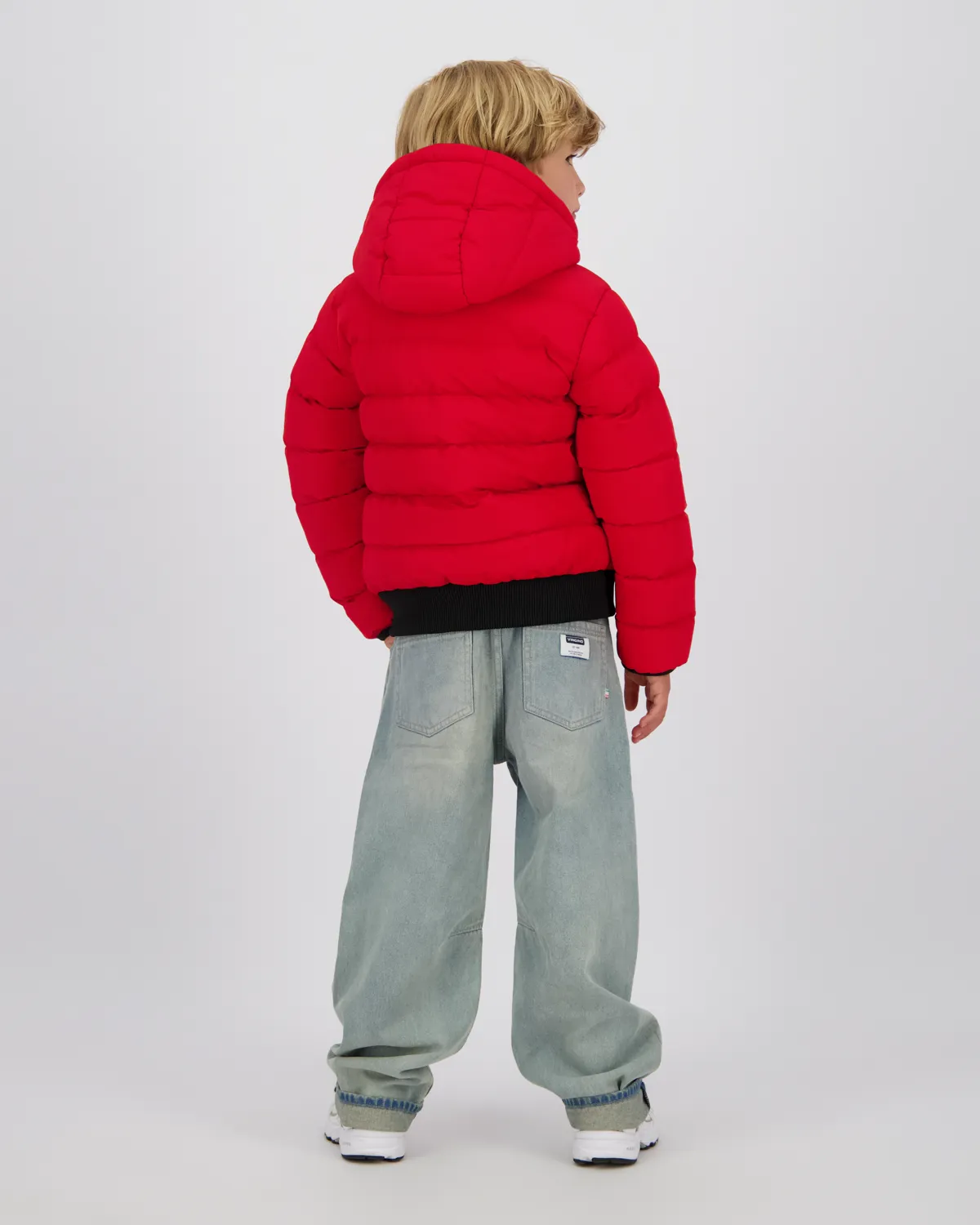Jungen Hooded Jacke Tafreo | Rot
