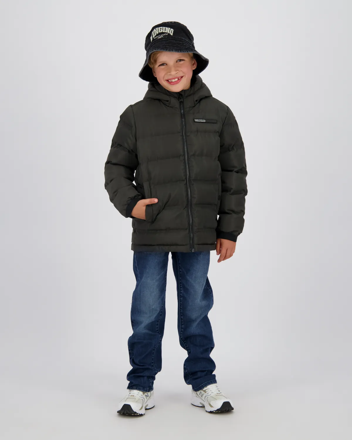 Jungen Jacke Tisal | Grau