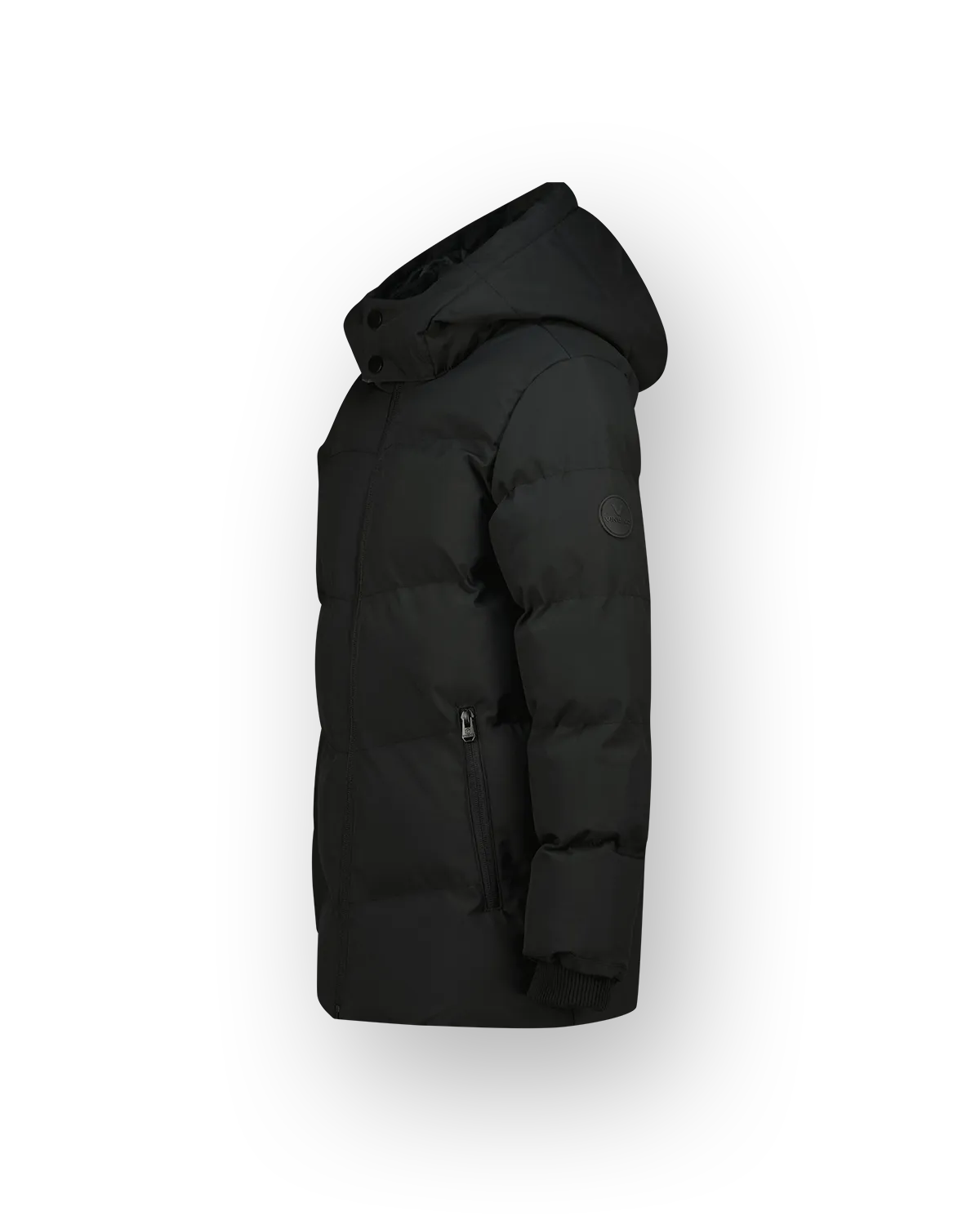 Jungen Langer Jacke Tanop | Schwarz