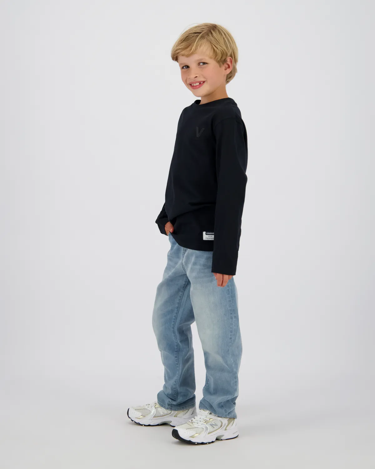 Jungen T-shirt Jipack | Schwarz