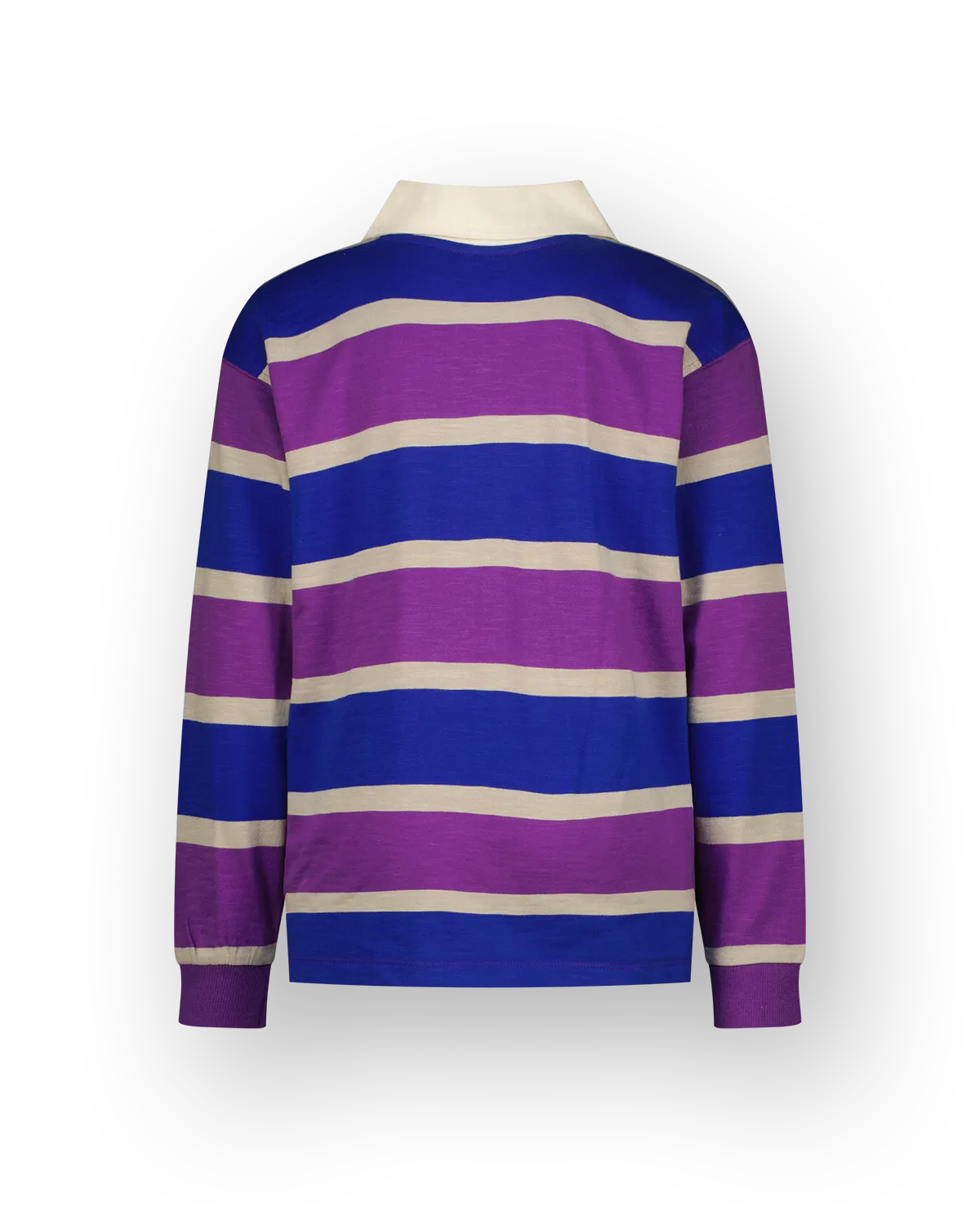 Jungen Longsleeve Polo Nayo | Lila