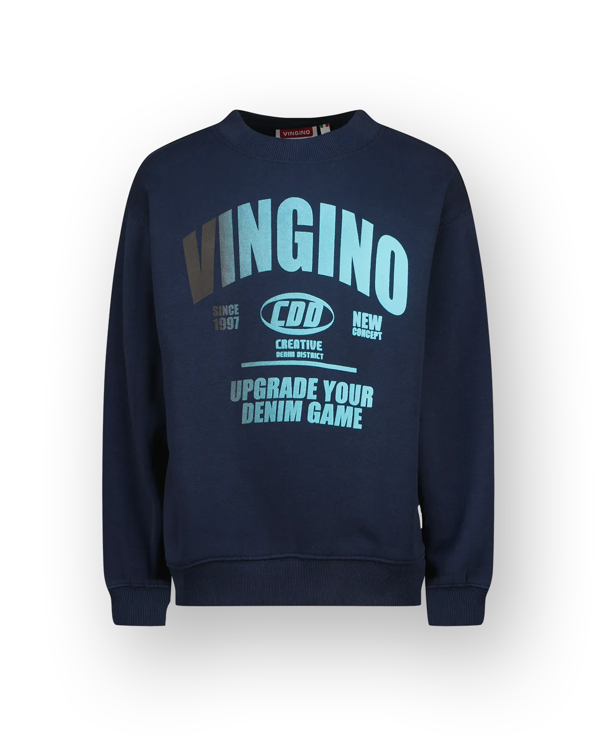 Jungen Boxy Sweatshirt Nail | Blau