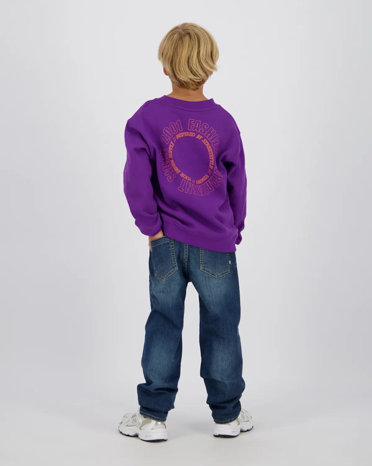 Jungen Sweatshirt Nadilie | Lila