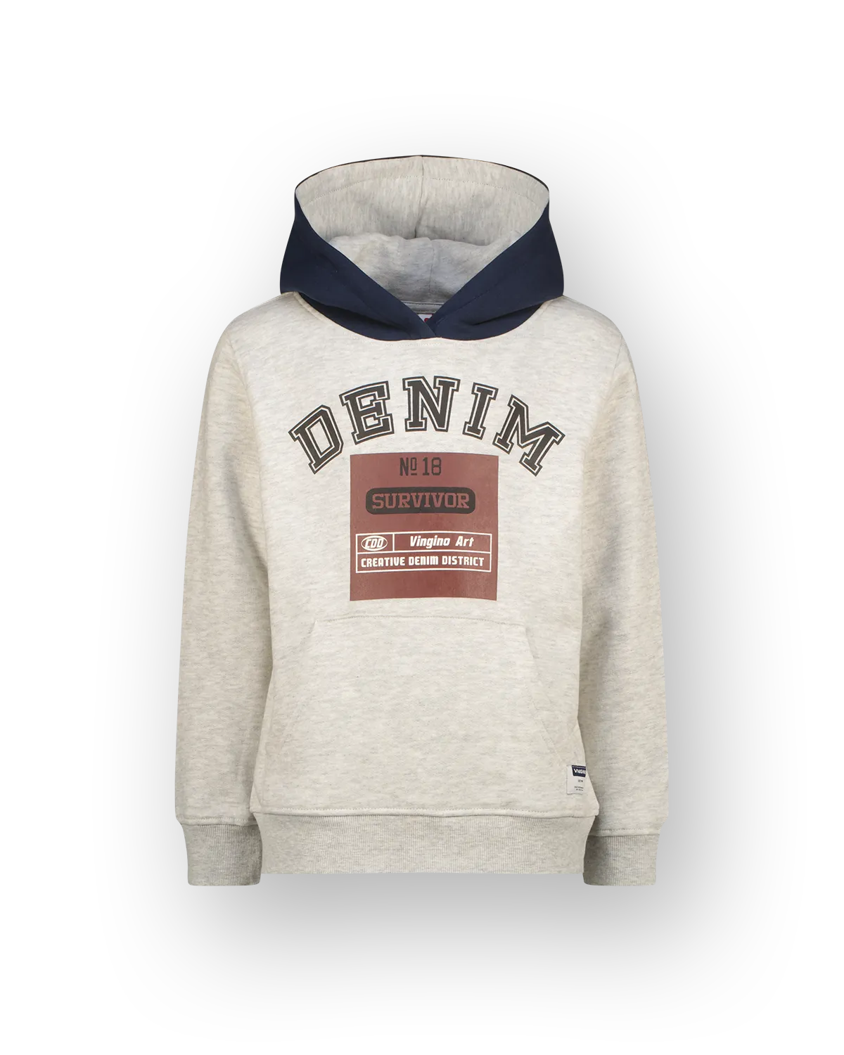 Jungen Boxy Sweatshirt Nolan | Grau