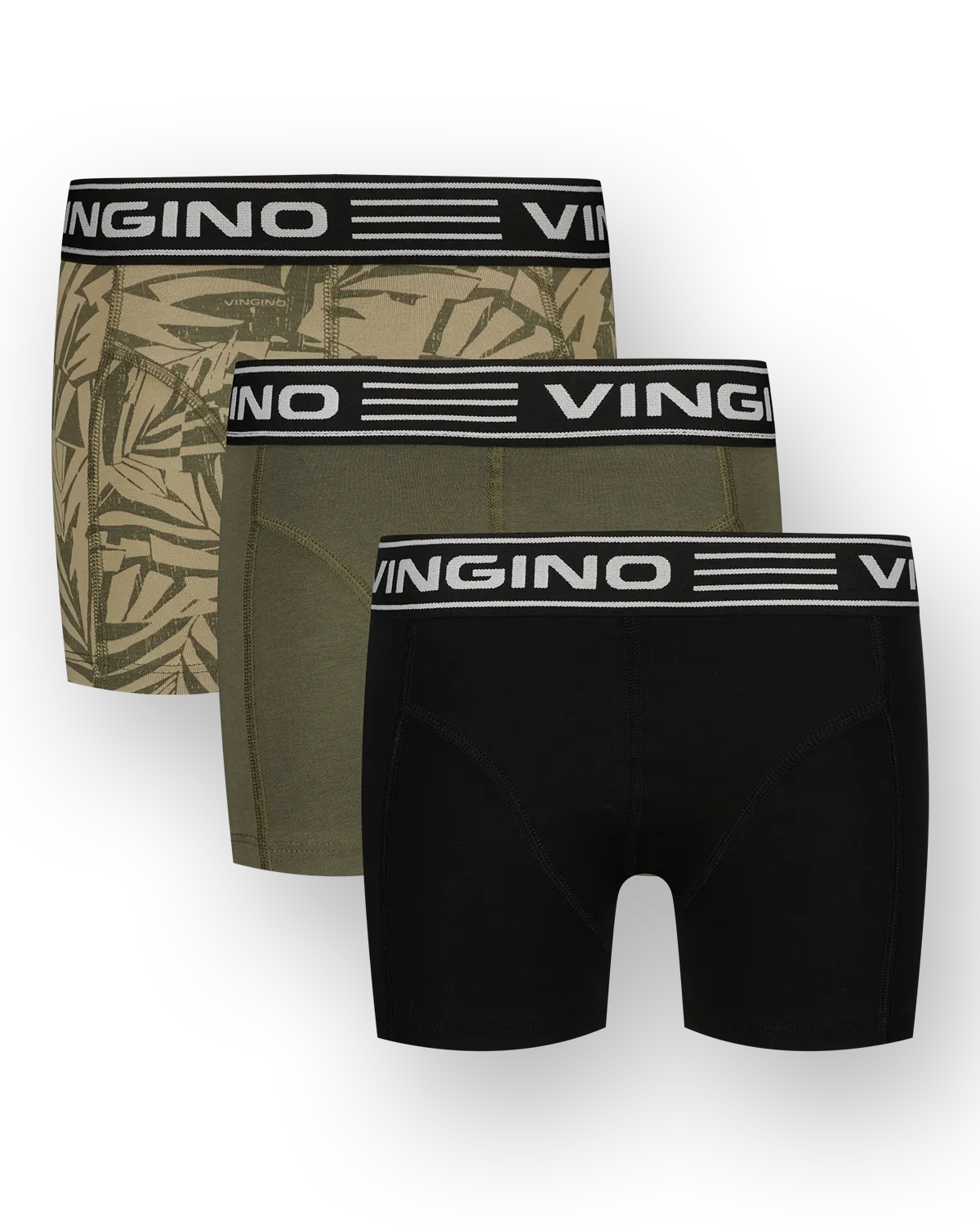 Jungen Boxer Graphic 3-pack | Grün