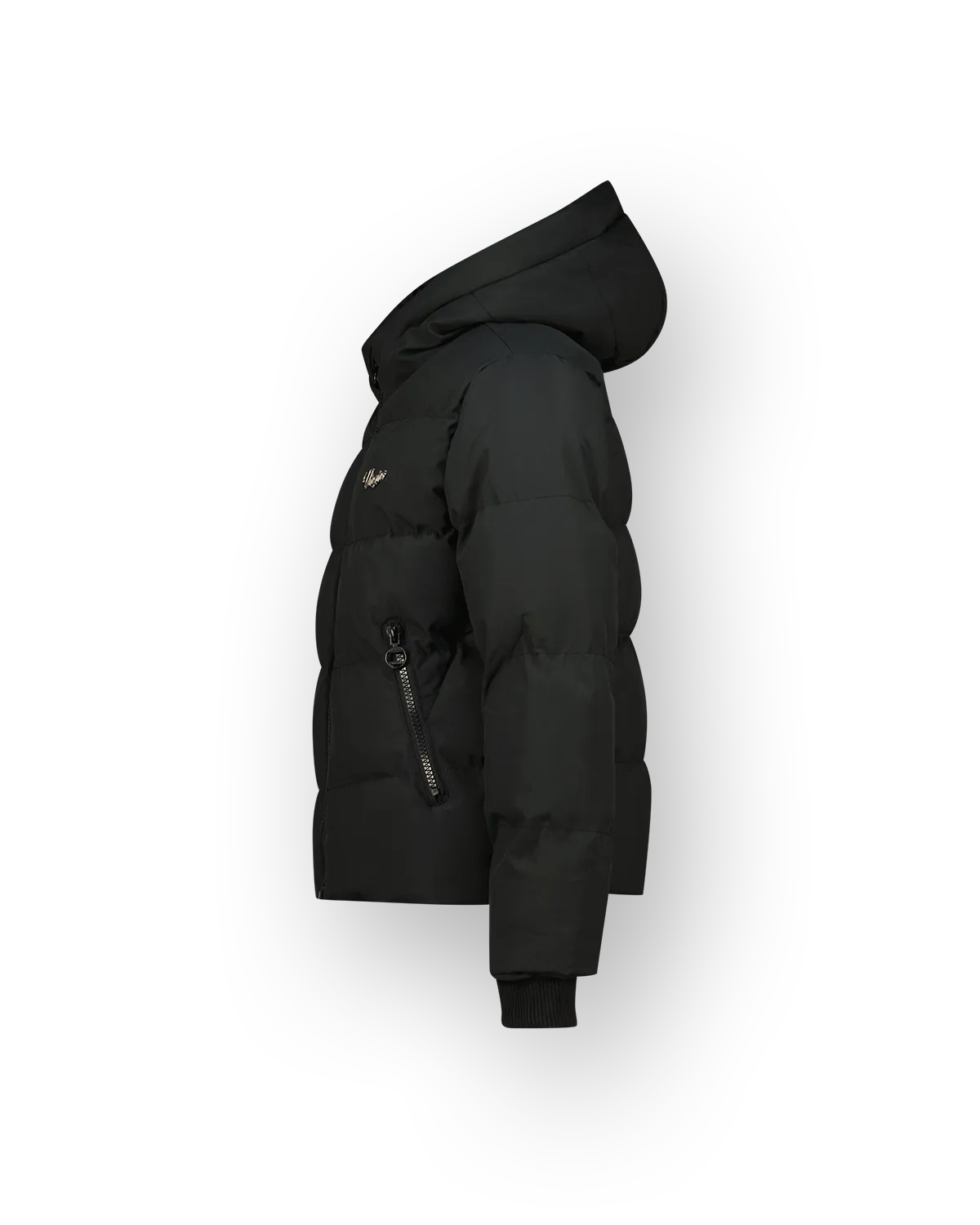 Mädchen Hooded Jacke Tezia | Schwarz
