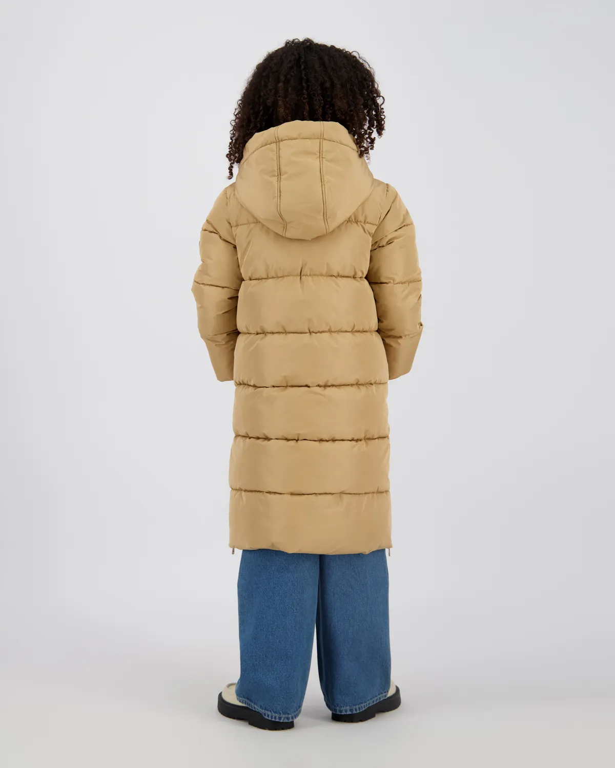 Mädchen Langer Jacke Taire | Braun