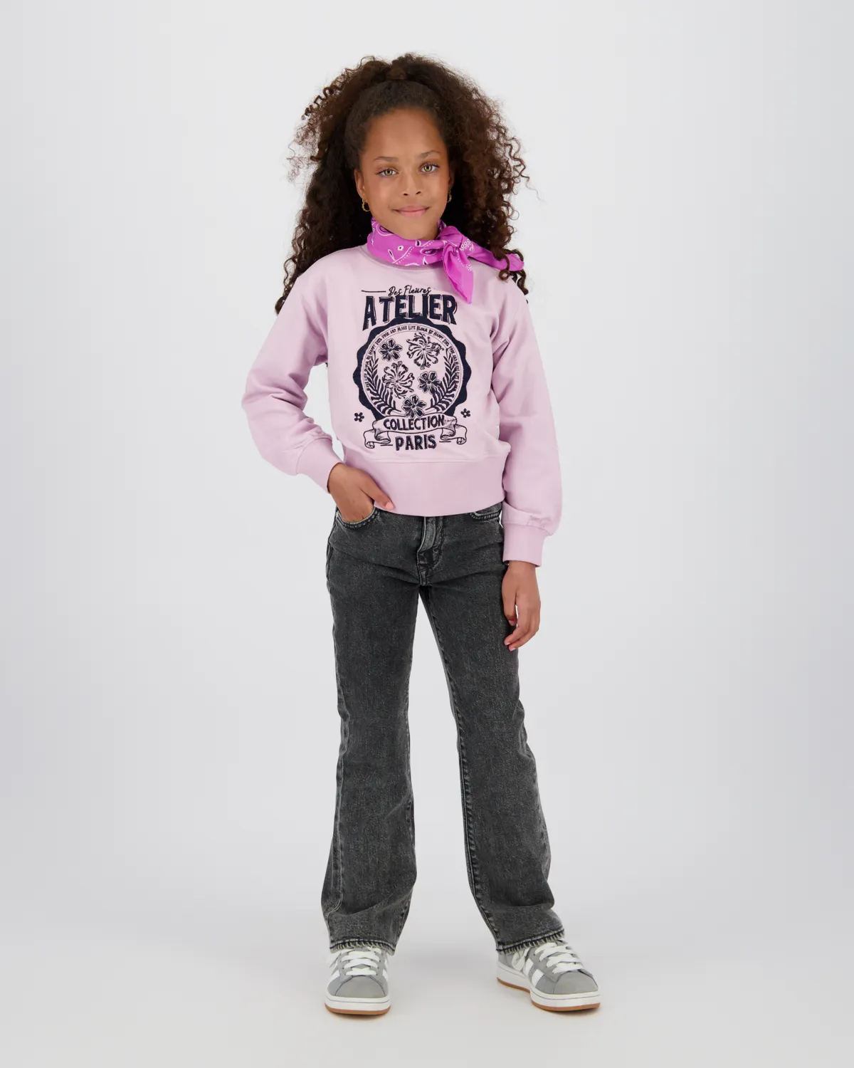 Mädchen Sweatshirt Nydra | Lila