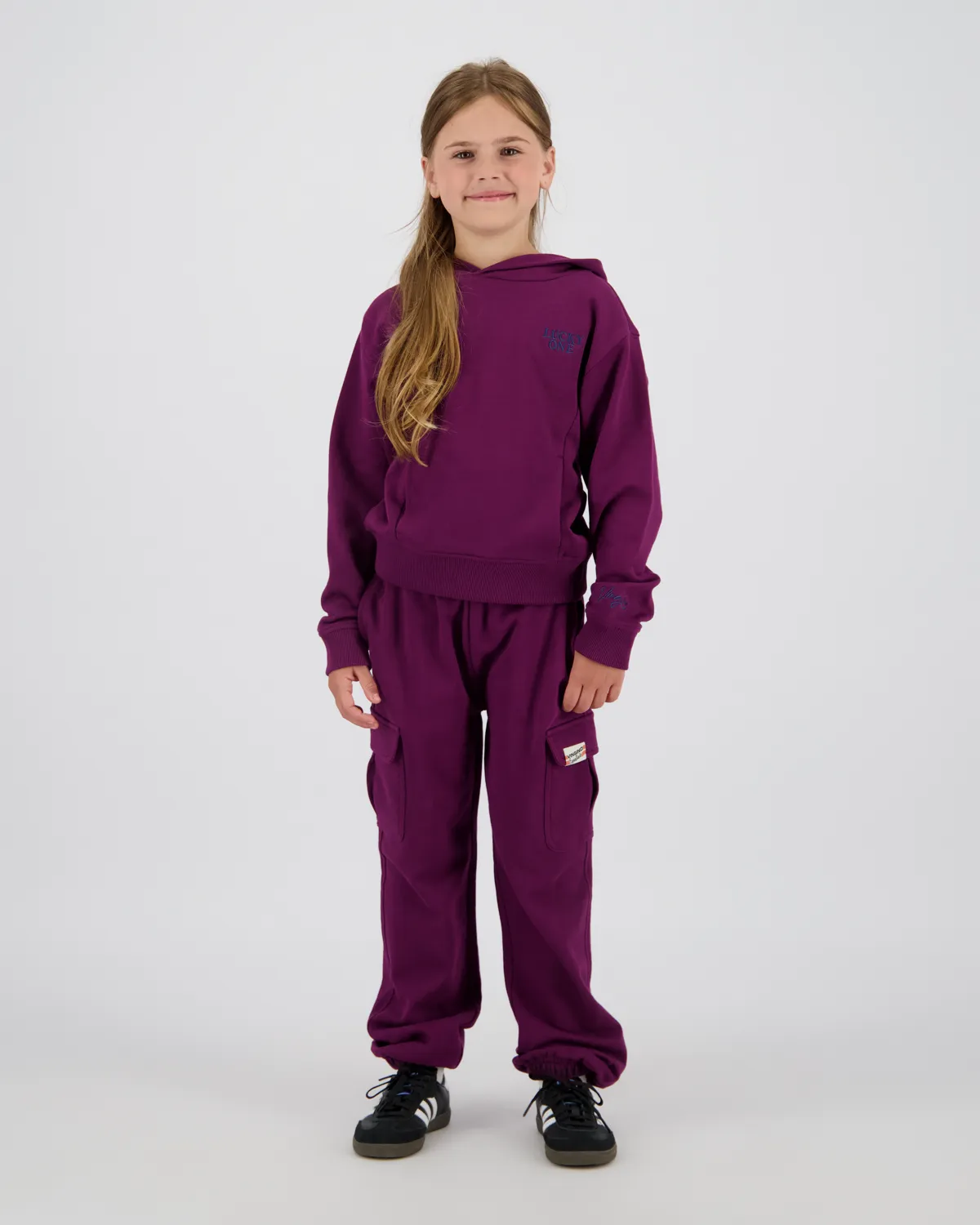 Mädchen Kapuzenpullover Nammie | Lila