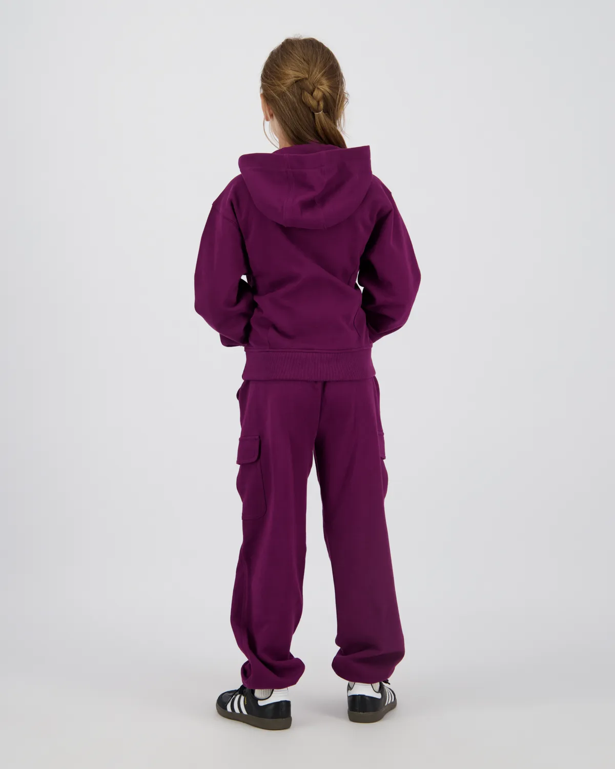 Mädchen Kapuzenpullover Nammie | Lila