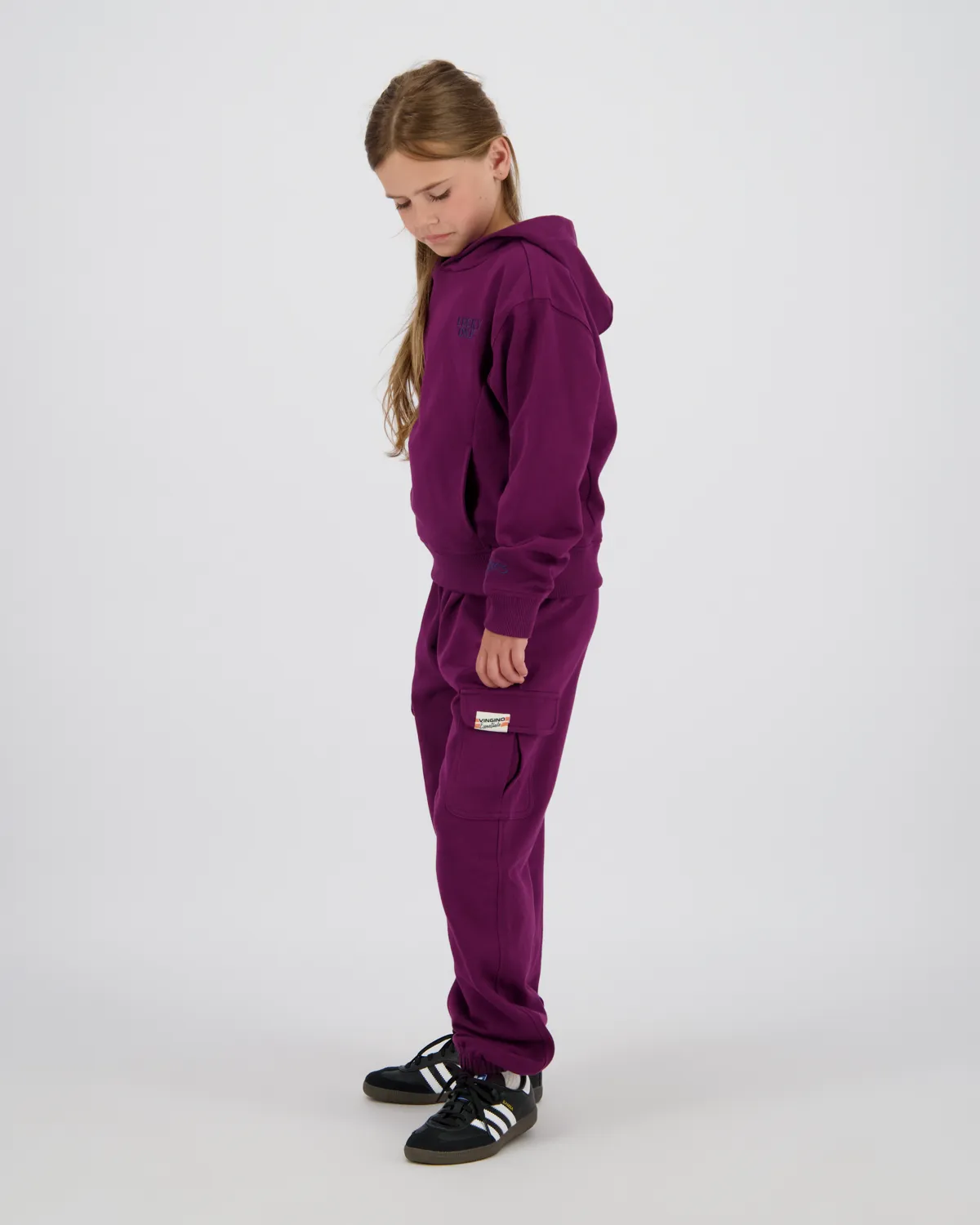 Mädchen Kapuzenpullover Nammie | Lila