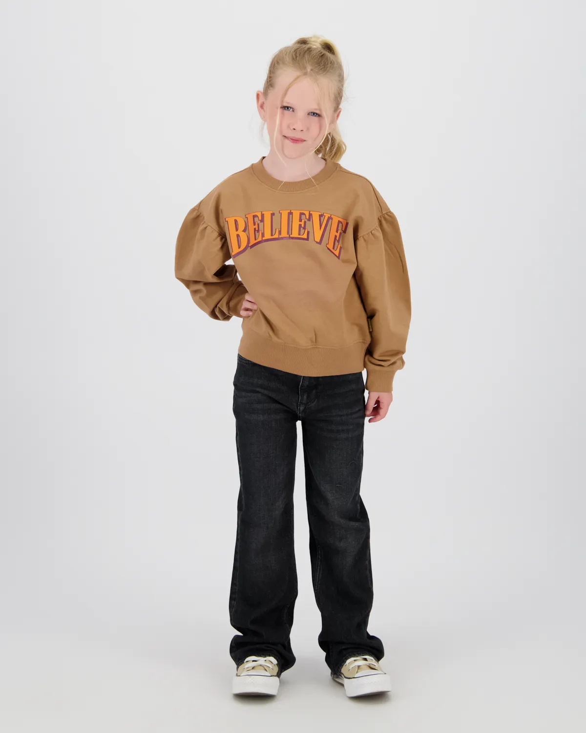 Mädchen Sweatshirt Noran | Braun