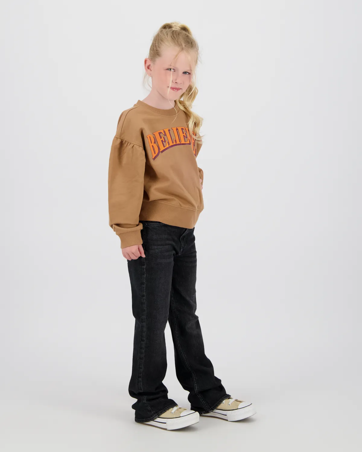 Mädchen Sweatshirt Noran | Braun
