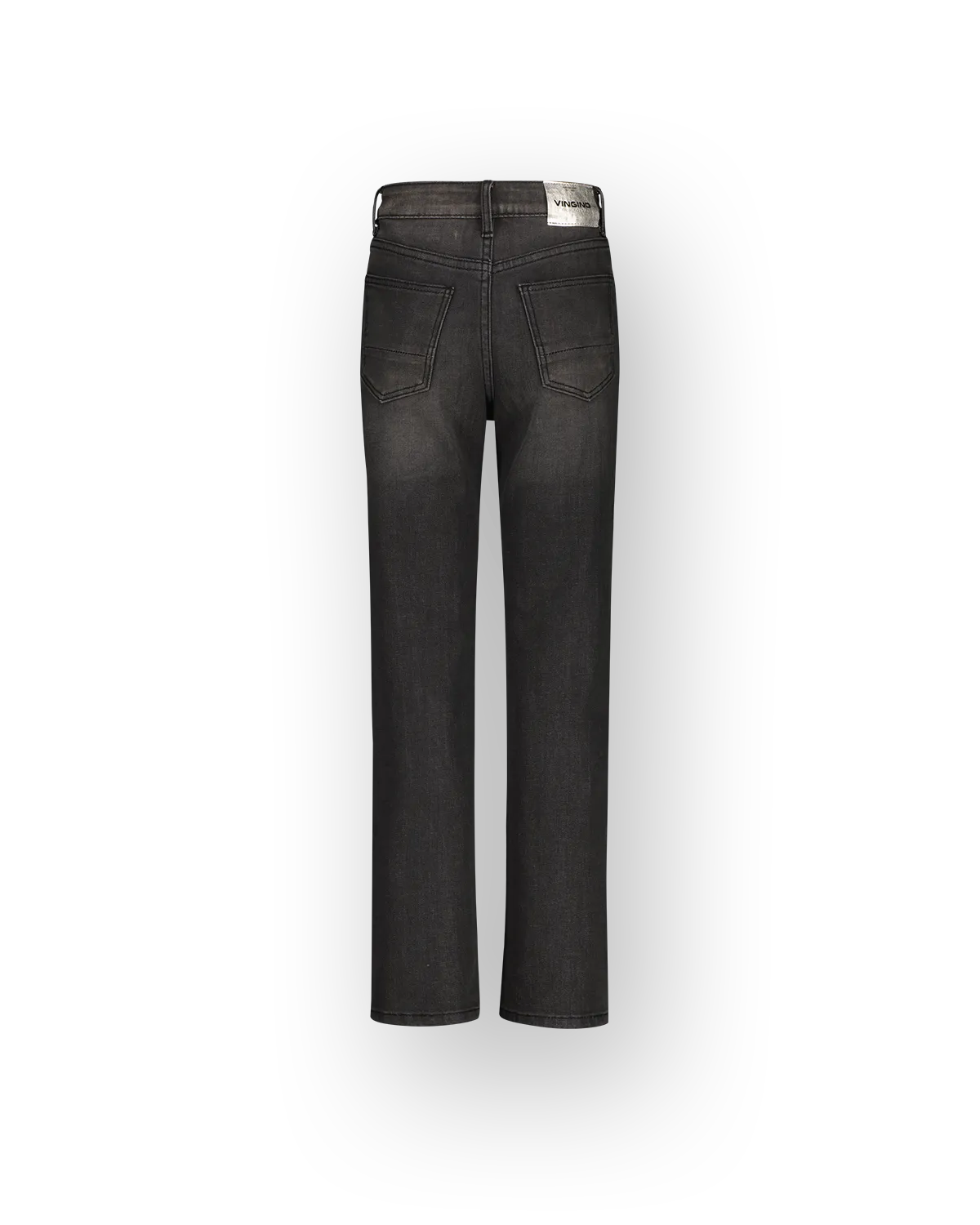 Mädchen Straight Jeans Cristie | Schwarz