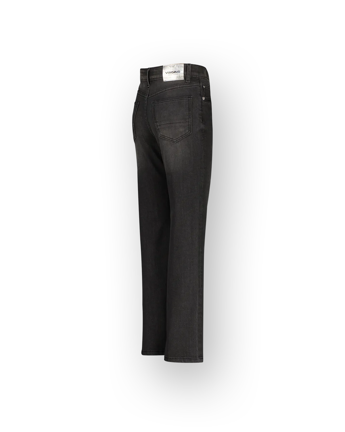 Mädchen Straight Jeans Cristie | Schwarz