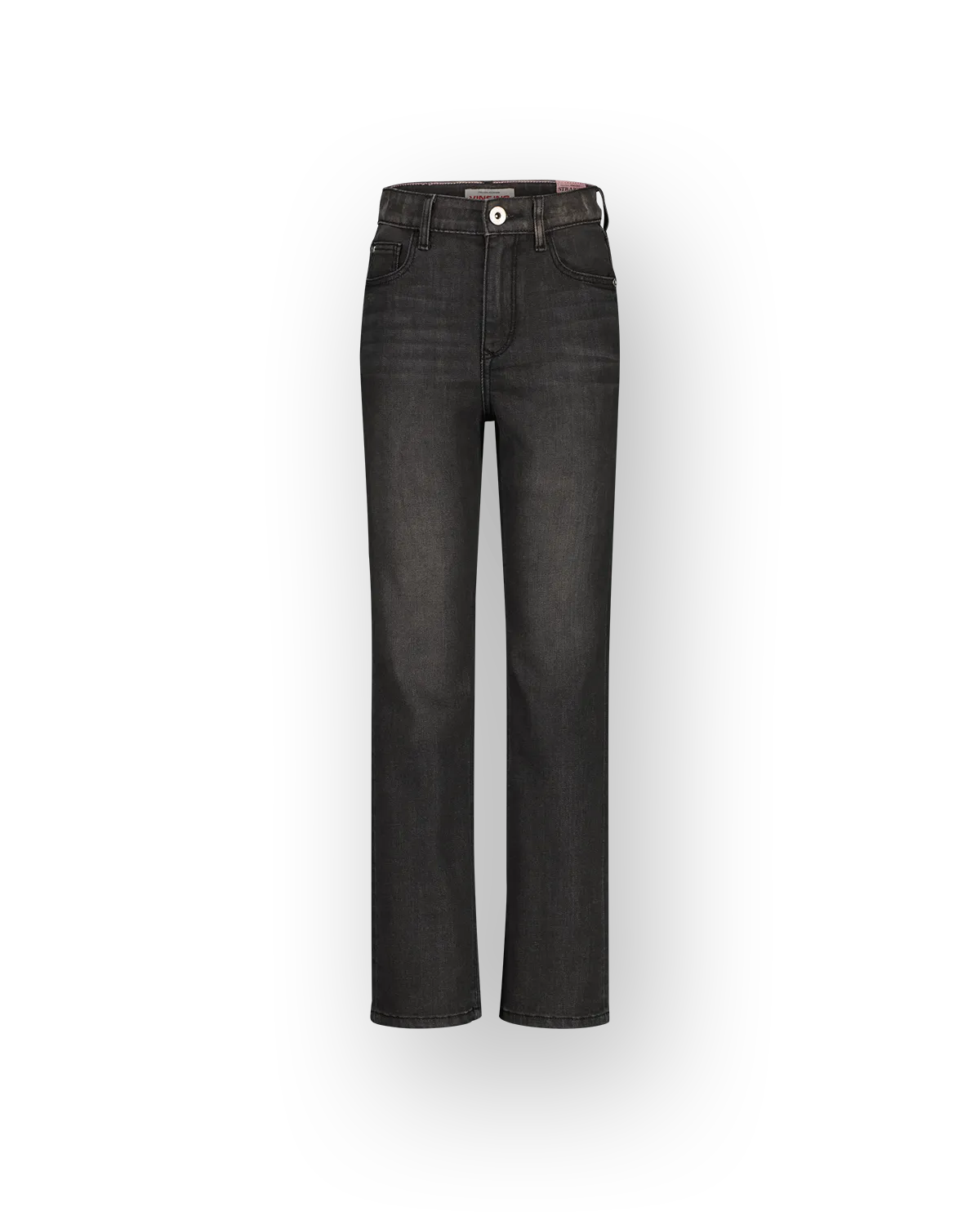 Mädchen Straight Jeans Cristie | Schwarz