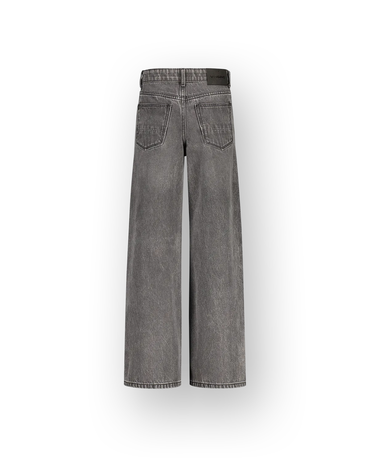 Mädchen Extra wide leg Jeans Cherry | Schwarz