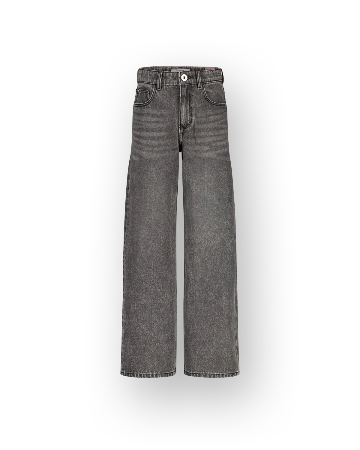Mädchen Extra wide leg Jeans Cherry | Schwarz