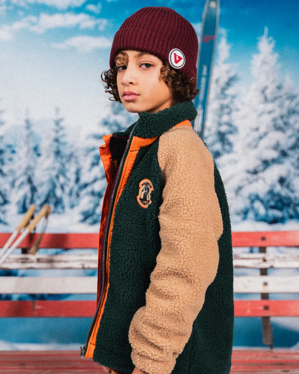 Jungen Oversized Jacke Tony | Grün