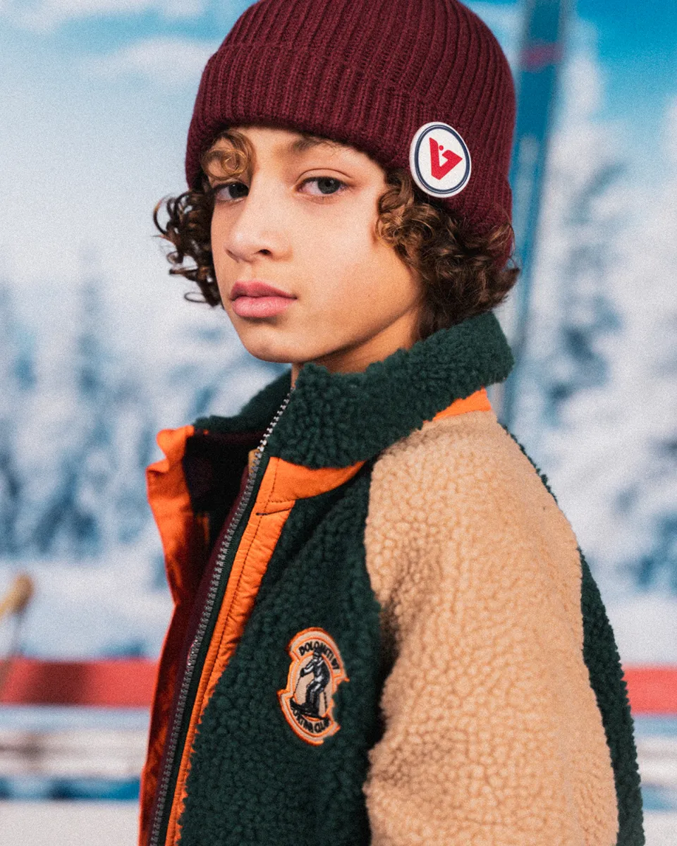 Jungen Oversized Jacke Tony | Grün