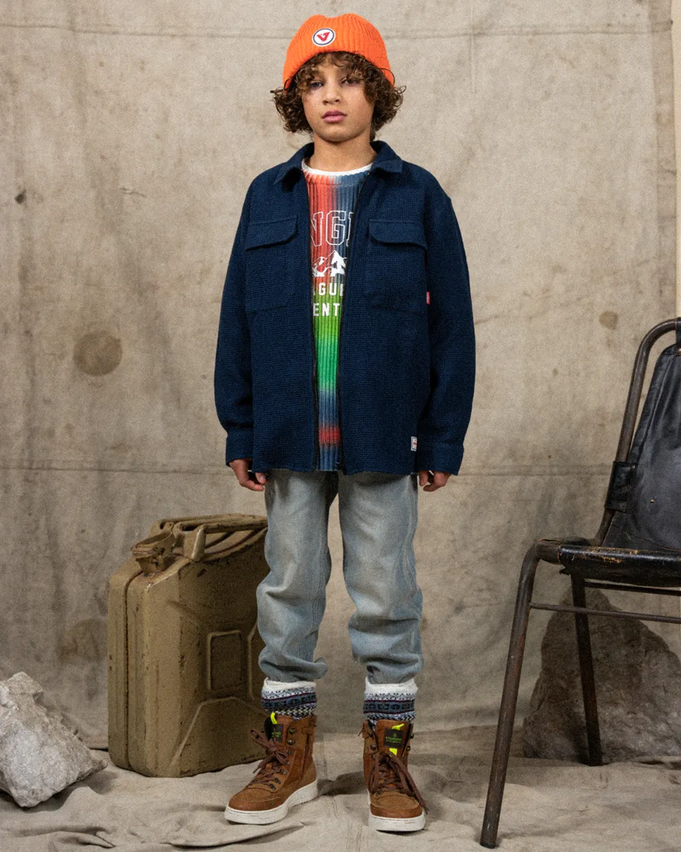 Jungen Hemd Leroy | Blau