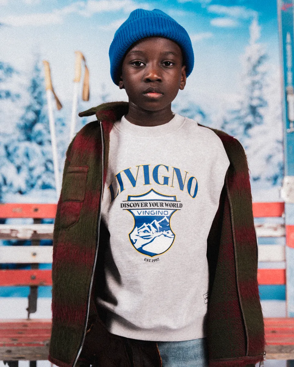 Jungen Sweatshirt Nuri | Grau