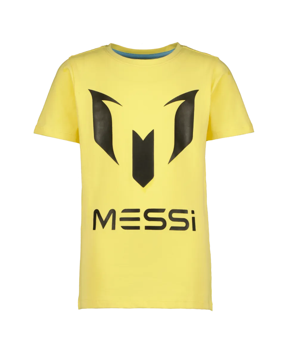 Jungen T-shirt Logo-Tee-Messi | Gelb