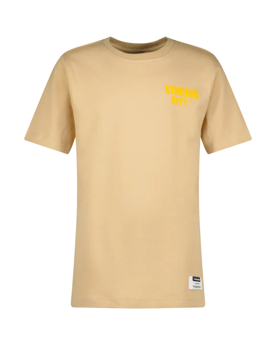 Jungen T-shirt Hasial | Sand
