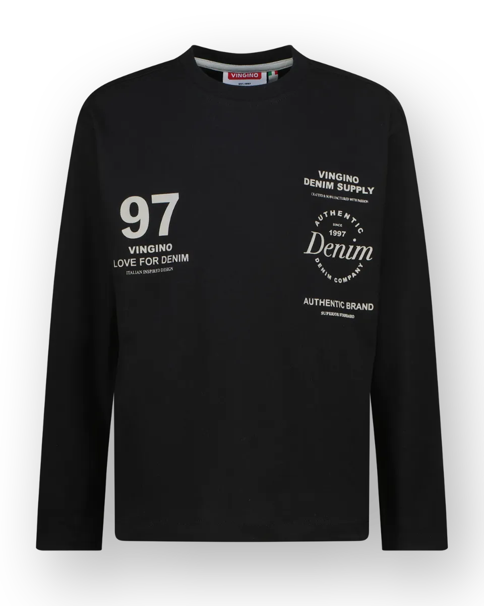 Jungen T-shirt Jayco | Schwarz