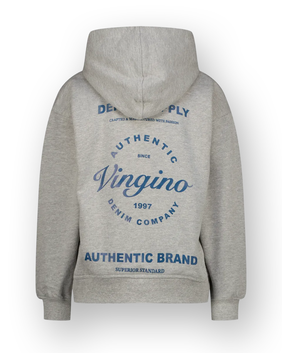 Jungen Oversized Vest Orelly | Grau