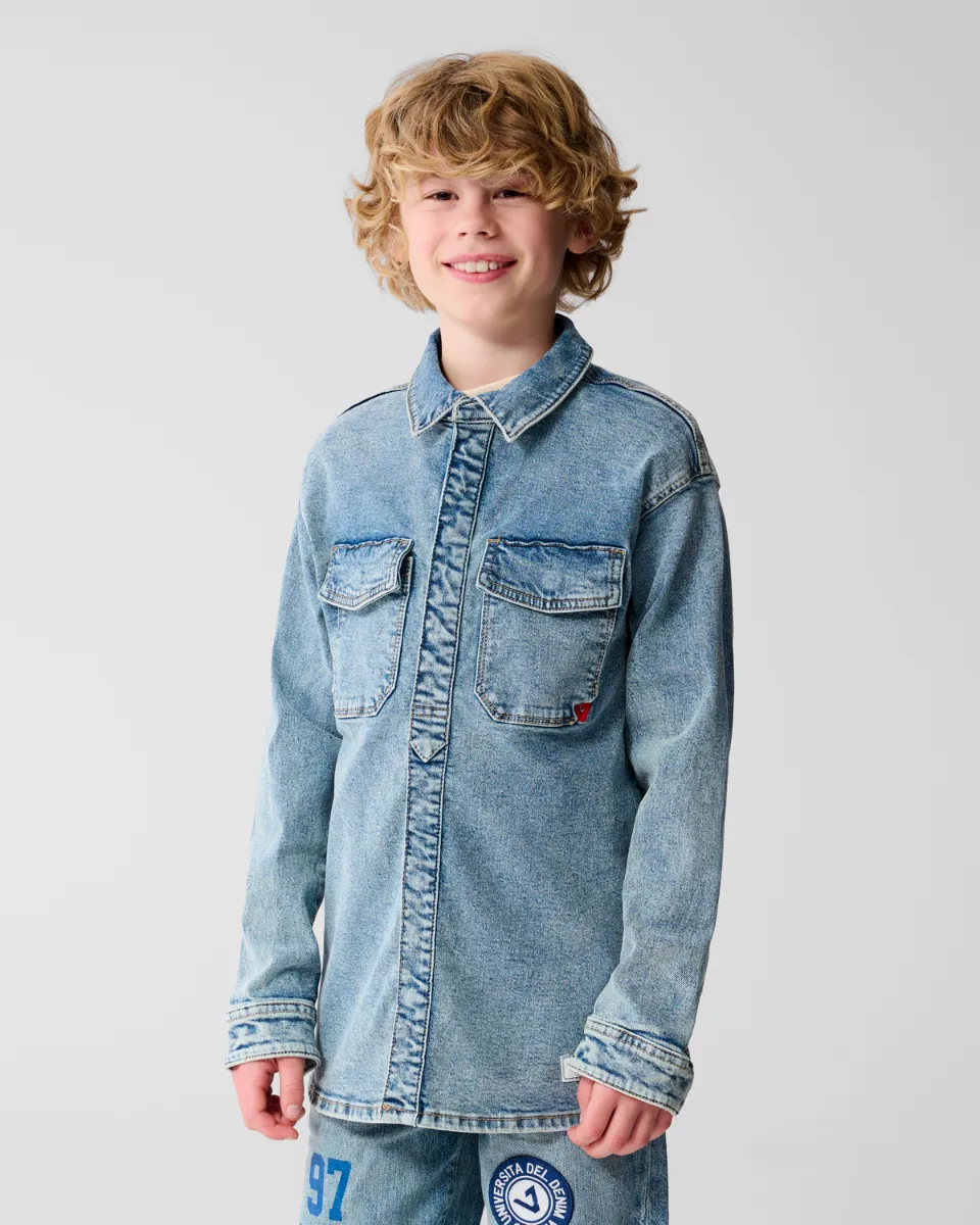 Jungen Shirt Landon | Blau
