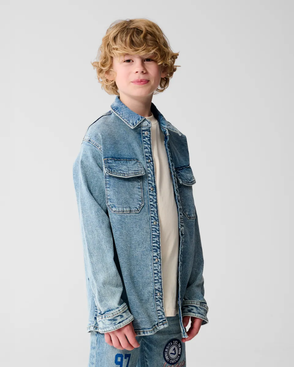 Jungen Shirt Landon | Blau