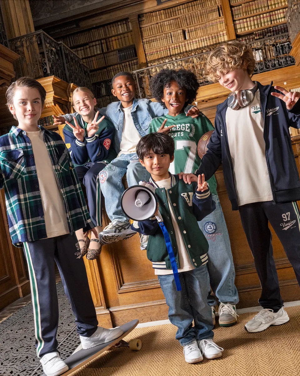 Jungen Weste Olanto | Blau