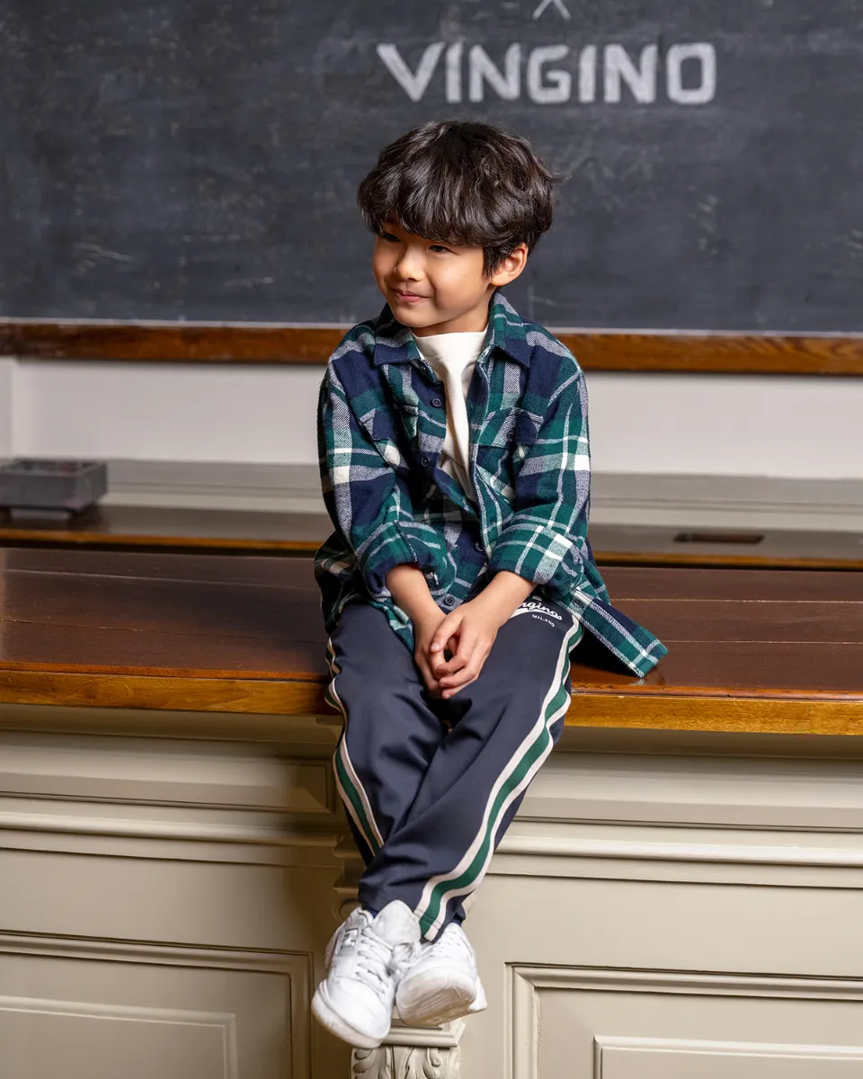 Jungen Regular Hose Sontu | Blau