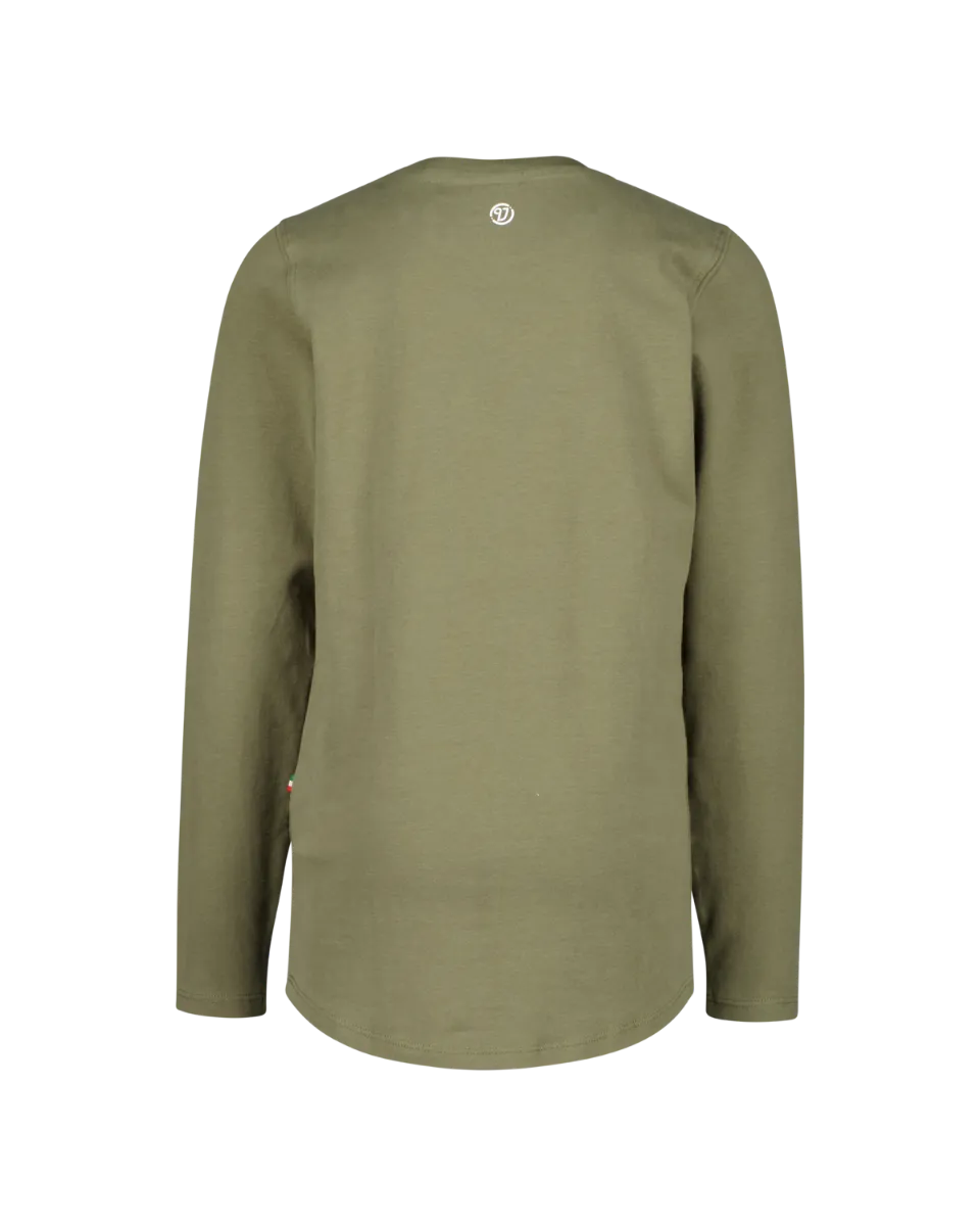 Jungen Classic logo Longsleeve | Schwarz