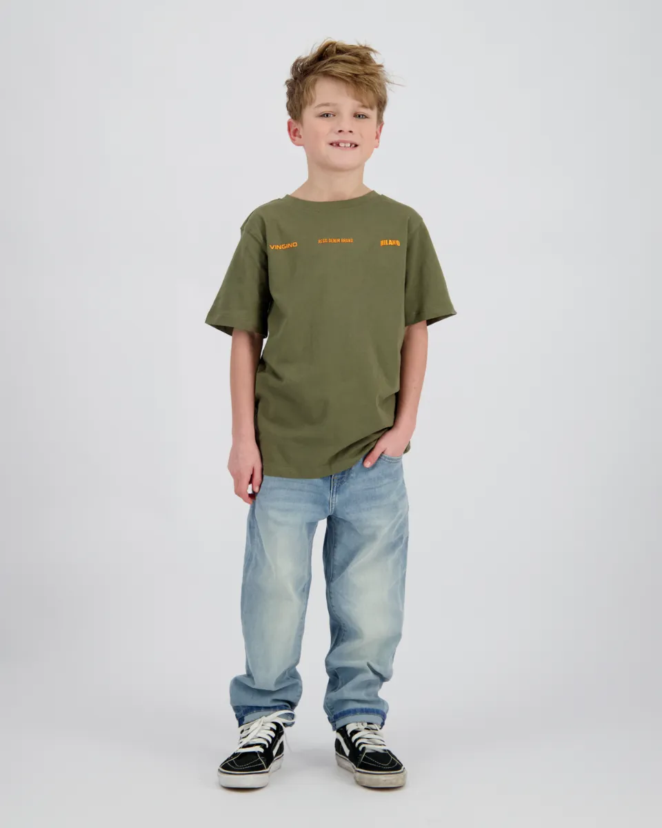 Jungen T-shirt Heasy | Grün