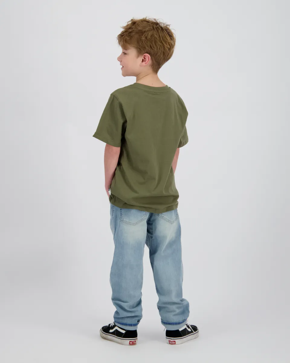 Jungen T-shirt Heasy | Grün
